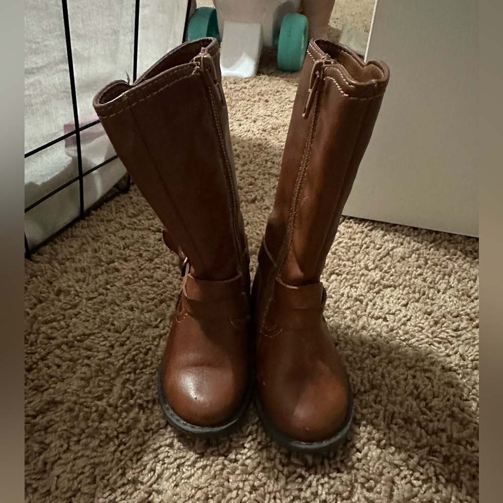 Baby knee high boots